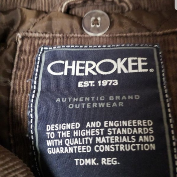 Cherokee EST. 1973 TDMK. REG. Jacket - Picture 2 of 2